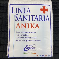 COPRIMATERASSO IMPERMEABILE LINEA SANITARIA "ANIKA"