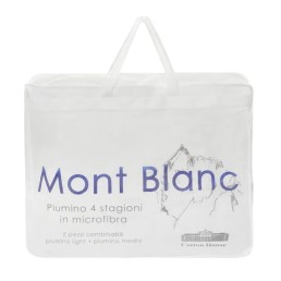 PIUMINO 4 STAGIONI IN MICROFIBRA MONT BLANC